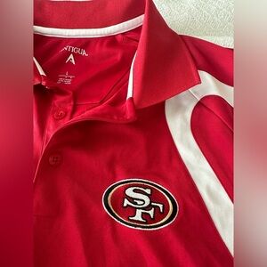 SF 49ers golf shirt